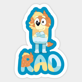 Uncel Rad Dog Sticker